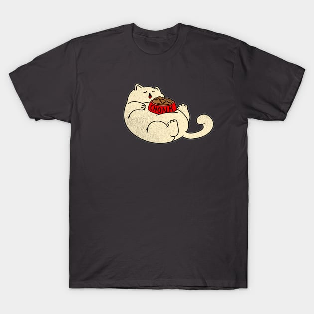 CHONKY CAT T-Shirt by teepublickalt69